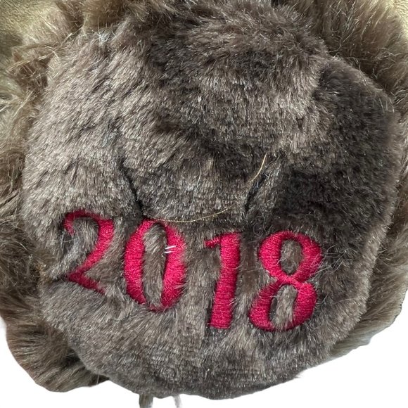 Dan Dee Collectors Choice Red Barn Toys 2018 Holiday 23" Plush Brown Bear Stuffe - Picture 5 of 16